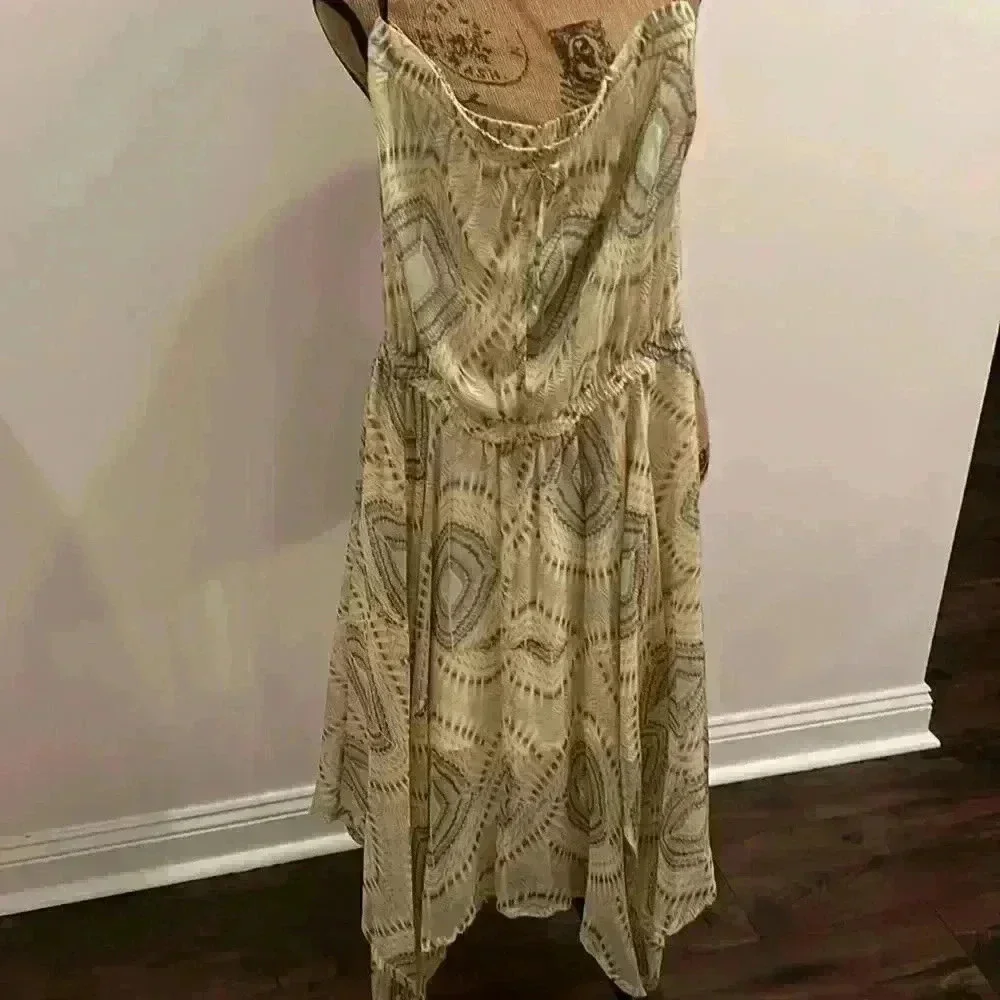 french connection chiffon dress Marina Silky Maxi Dress in Blue Hydrangea